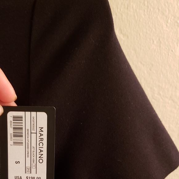 $198 Guess Marciano Genuine Leather Dress - Picture 4 of 5